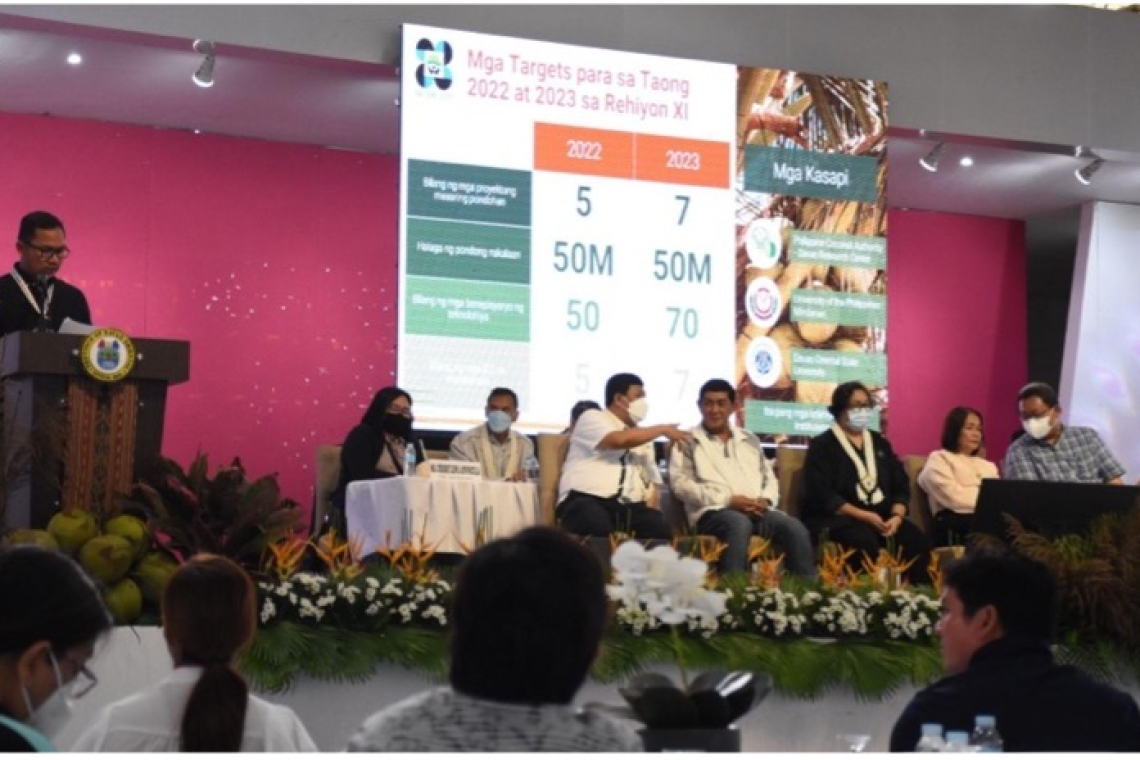 DOST-PCAARRD highlights plans and targets to revitalize Davao’s local coconut industry