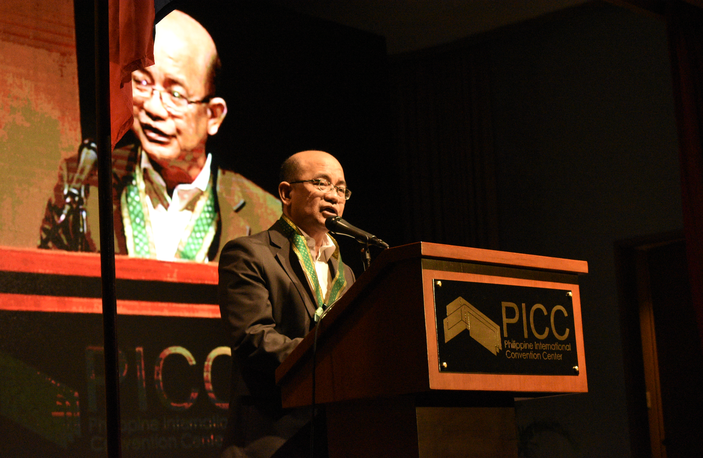 Dr. Reynaldo V. Ebora, DOST-PCAARRD Executive Director, during his opening message. Image Credit: ACD-PCAARRD