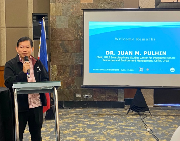 Dr. Juan Pulhin emphasized the importance of ecosystem accounting in managing the country's resources