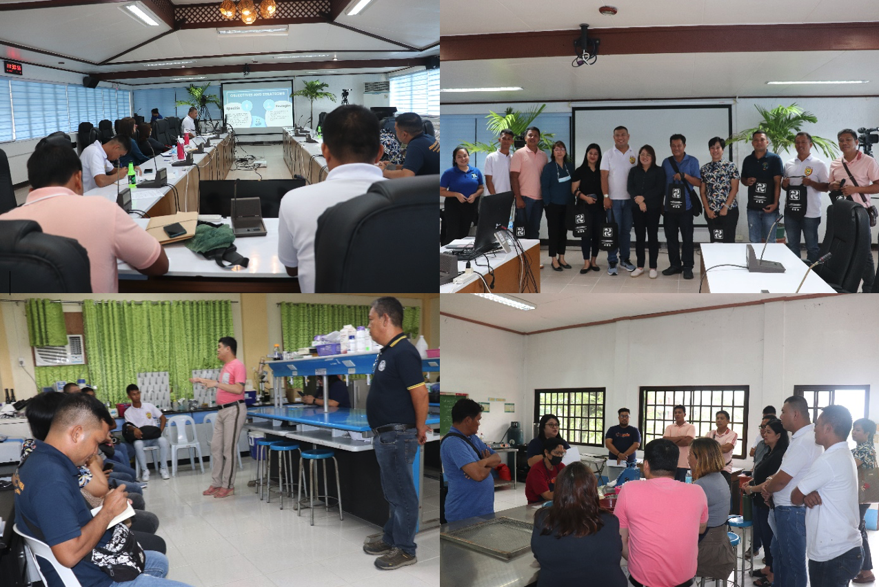 Meeting cum orientation on the mangrove crab hatchery project management with PCAARRD, LSPU, CSU, BFAR-RO2, and LGU-Buguey. (Image Credit: Gerlie Joy G. Dela Peña, PCAARRD-TTPD)