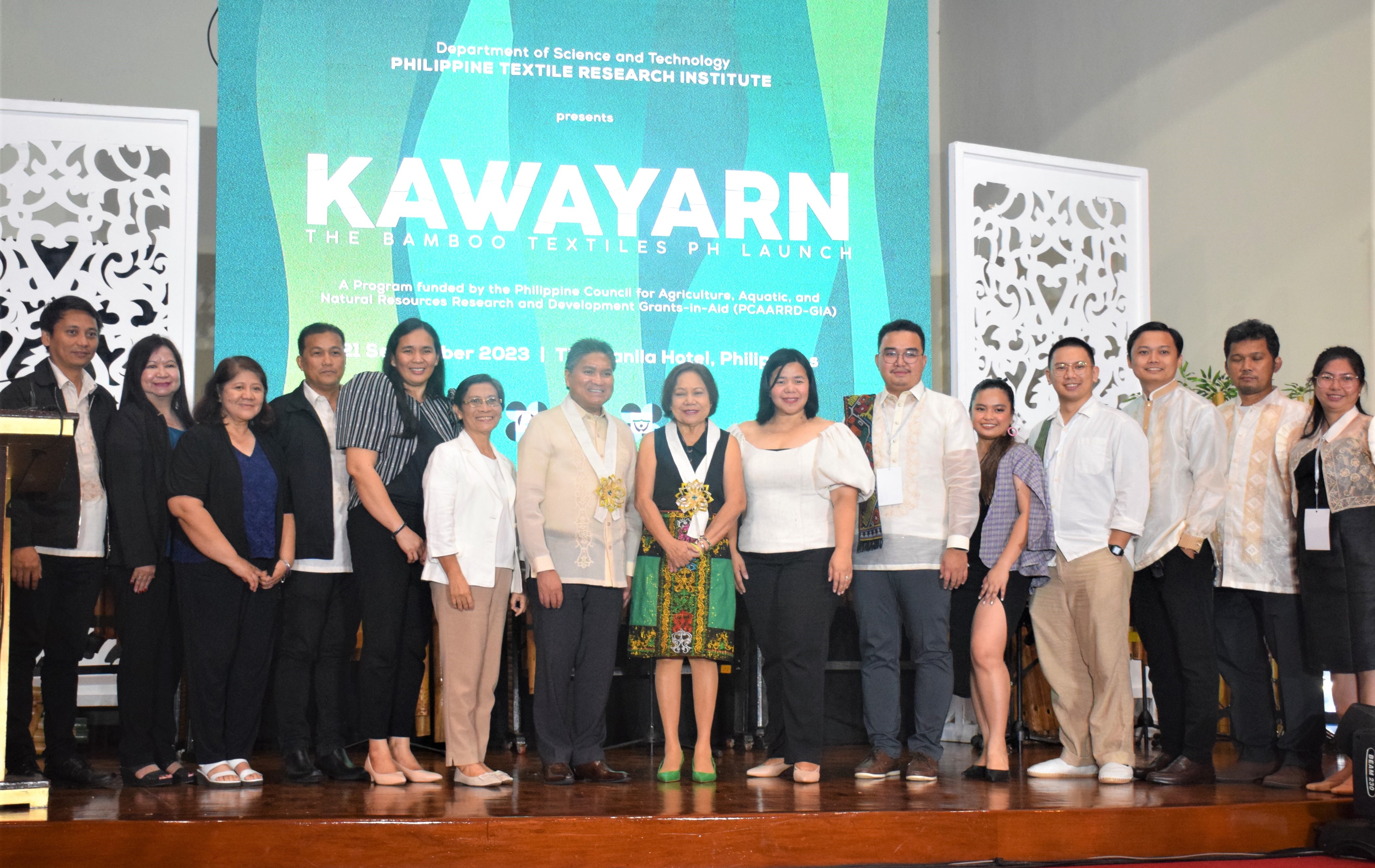 DOST officials with keynote speaker Senator Cynthia Villar. Image credit: FERD, DOST-PCAARRD