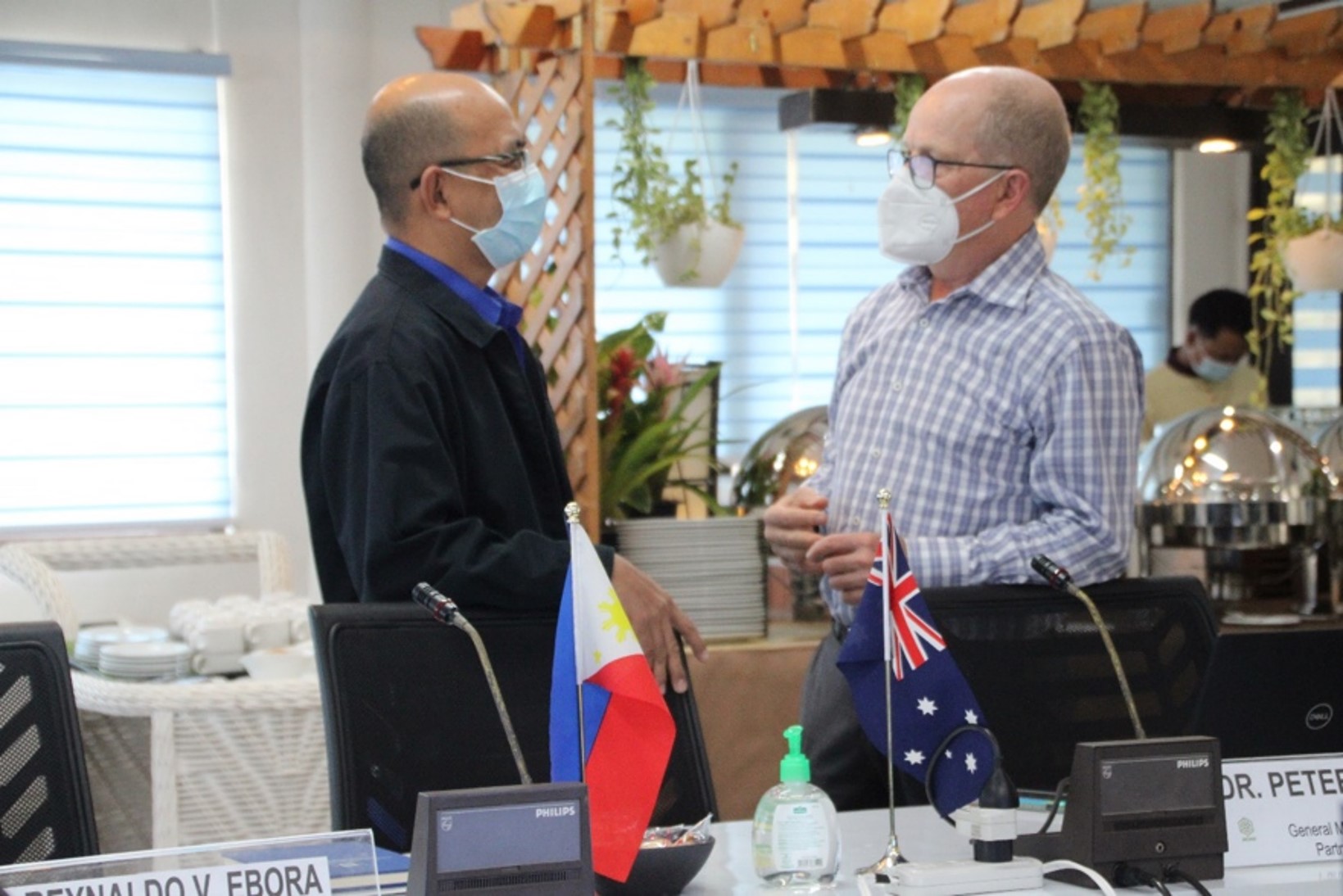 DOST-PCAARRD Executive Director Dr. Reynaldo Ebora and ACIAR General Manager for Country Partnerships Dr. Peter Horne