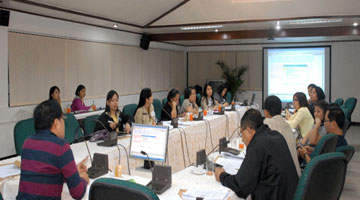 Members of the Subcommittee on DOST as GFA discuss the outputs of the workshop. (Photo by Victor Oro, S&T Media Service) Members of the Subcommittee on DOST as GFA discuss the outputs of the workshop. (Photo by Victor Oro, S&T Media Service)